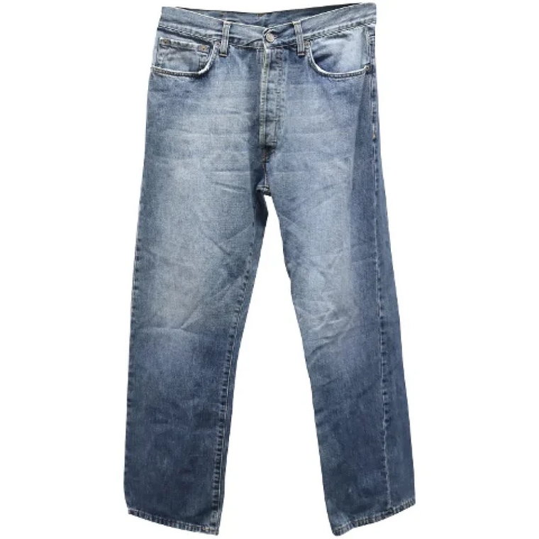 Pre-owned Cotton jeans Gucci Vintage