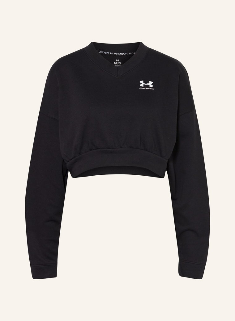 Under Armour Krótka Bluza Nierozpinana Ua Rival schwarz