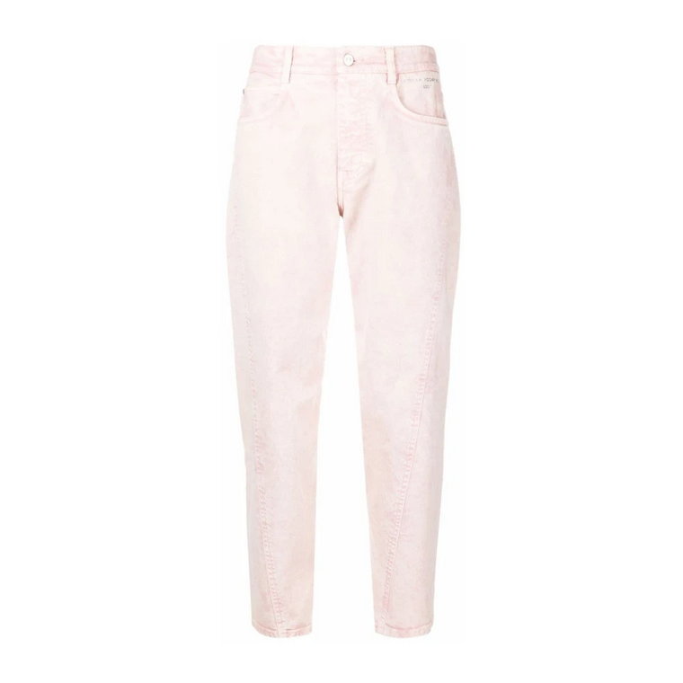 Różowe jeansy z bawełny Ss22 Stella McCartney