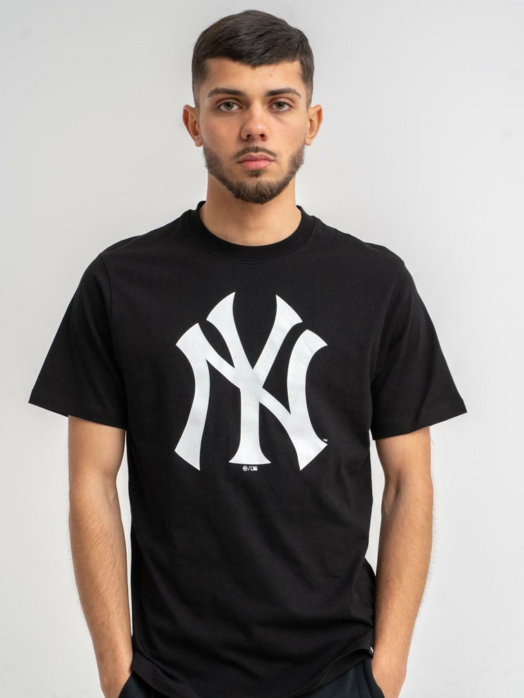 Koszulka Z Krótkim Rękawkiem 47 Brand New York Yankees MLB Imprint Echo Jet Czarna