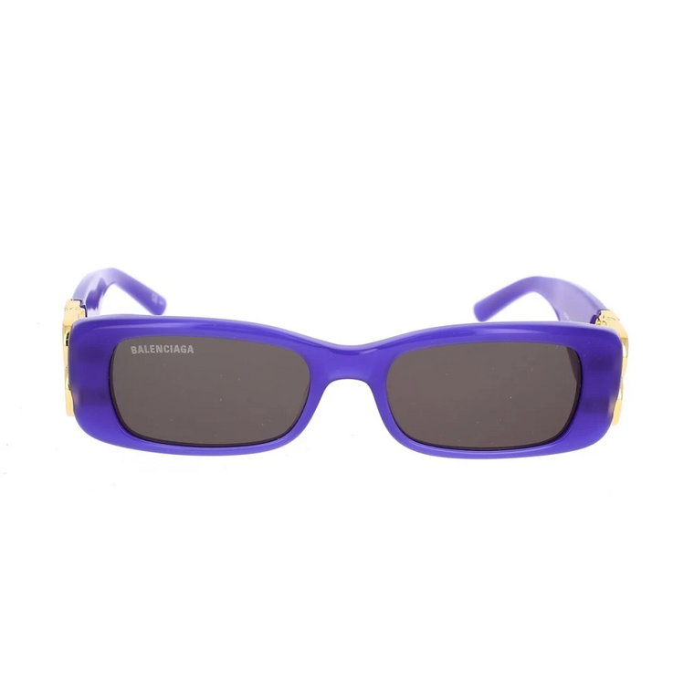 Wintage-inspirowane prostokątne okulary przeciwsłoneczne Balenciaga