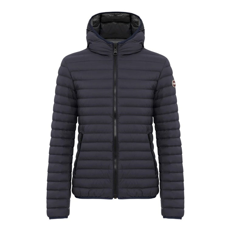 Niebieska Kurtka Puchowa - Styl 1277p.8vx.a 68 Navy Colmar