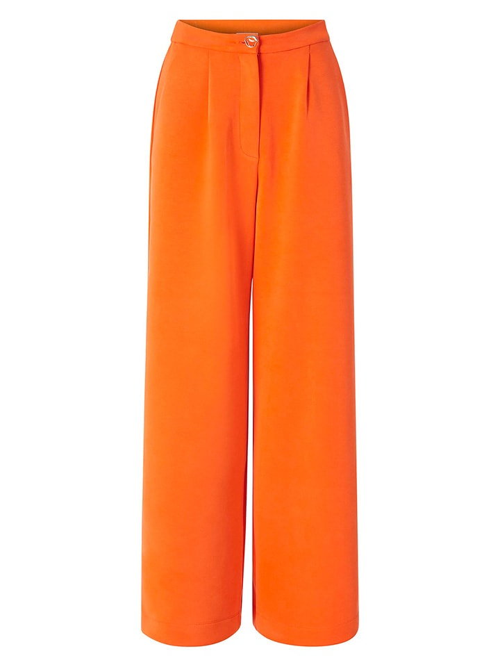 Rich & Royal Spodnie w kolorze pomarańczowym