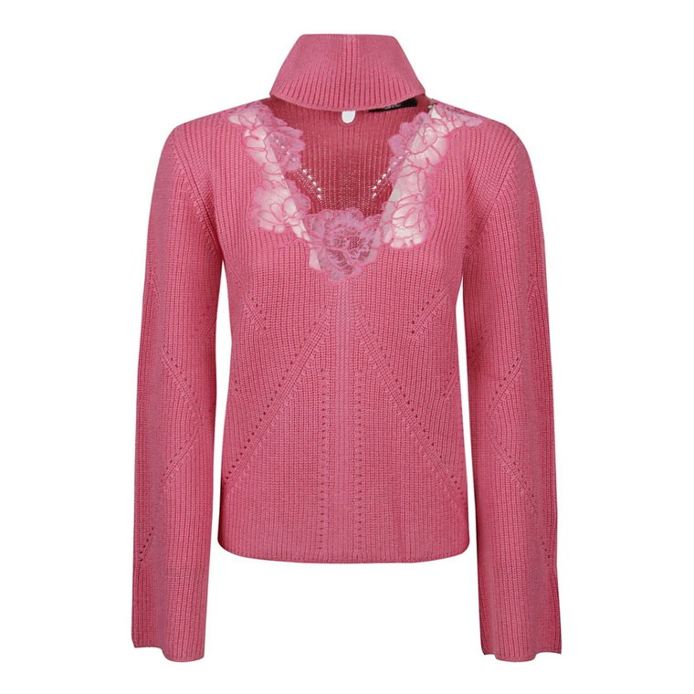 Sweter z golfem Blumarine