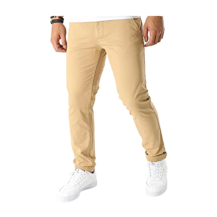 Beżowe Spodnie Chino Austin Tommy Hilfiger