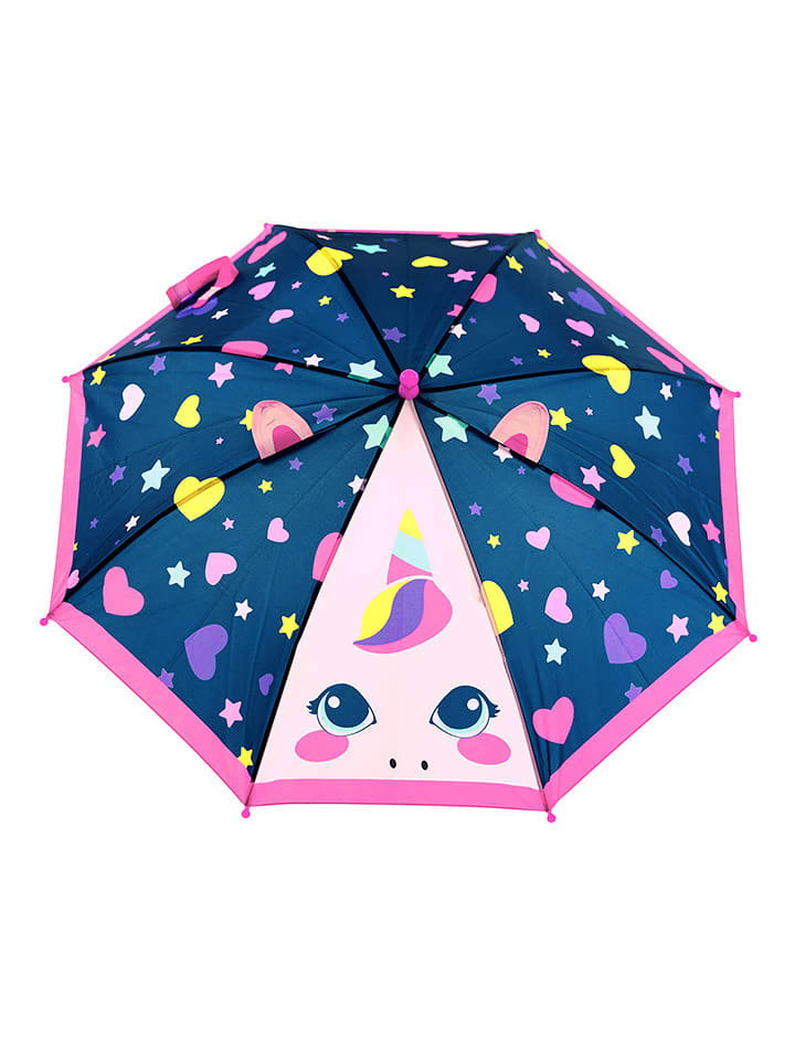 Denokids Parasol "Unicorn" w kolorze granatowym