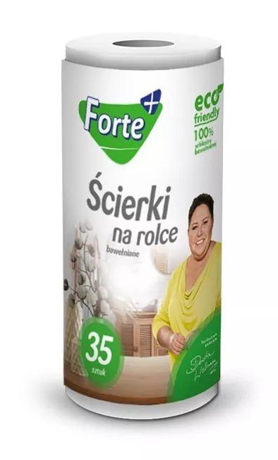 FORTE Ścierki na rolce bawełni