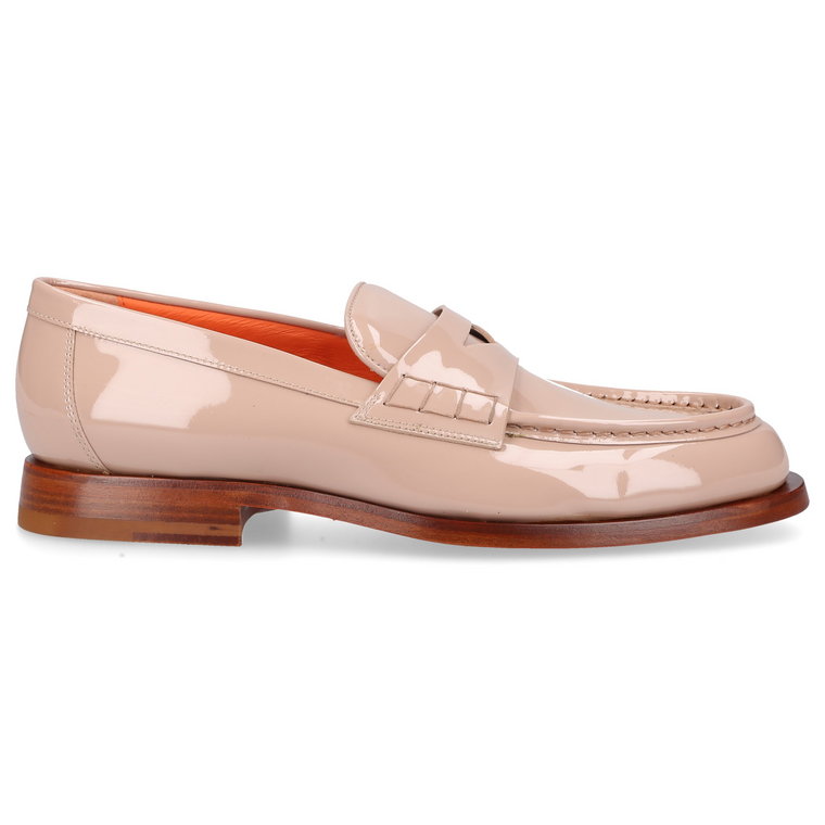 Santoni Loafer 59462 skóra lakierowana