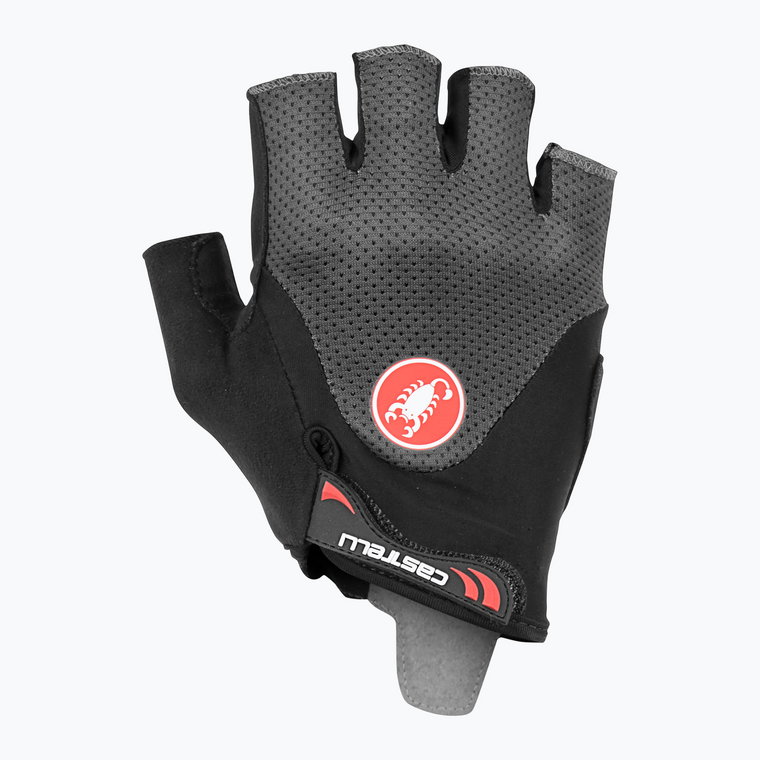 Rękawiczki rowerowe męskie Castelli Arenberg Gel 2 dark gray