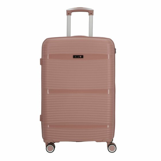 d&n Travel Line 4200 4 kółka Walizka M 67 cm taupe