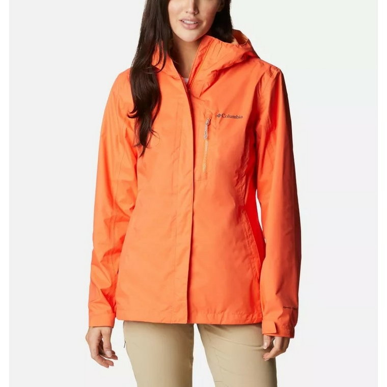 Damska kurtka przeciwdeszczowa Columbia Pouring Adventure II Jacket sunset orange - XS