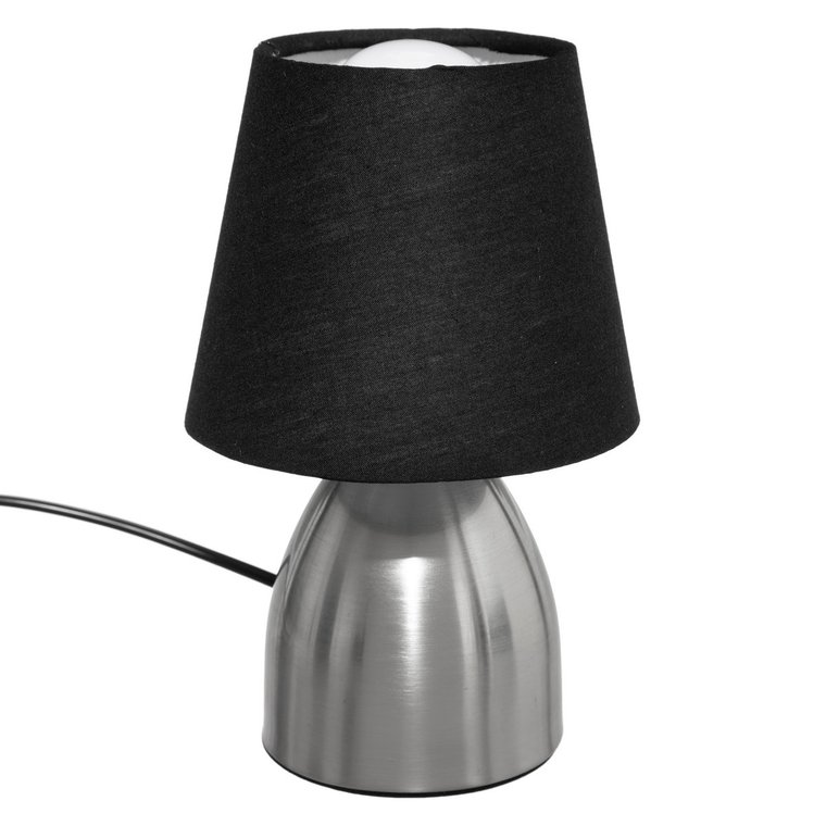 Lampa stołowa CHEVET TOUCH, metalowa, 20 cm, brązowy