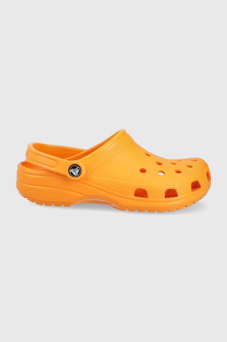 Crocs klapki Classic kolor pomarańczowy 10001 10001.83A-ORANGE.ZNG