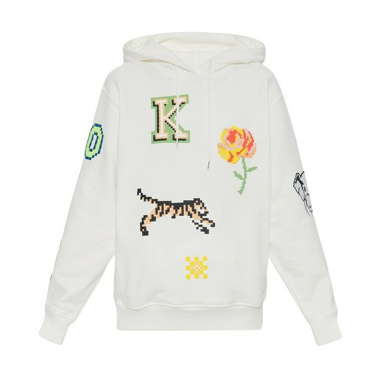 Embroidered hoodie Kenzo
