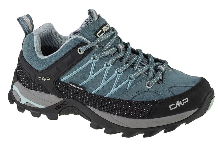 CMP Rigel Low 3Q13246-E111, Damskie, Czarne, buty trekkingowe, skóra zamszowa, rozmiar: 36