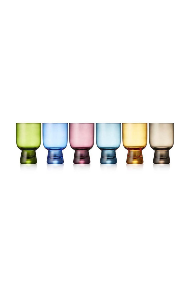Lyngby zestaw szklanek Coloured 6-pack