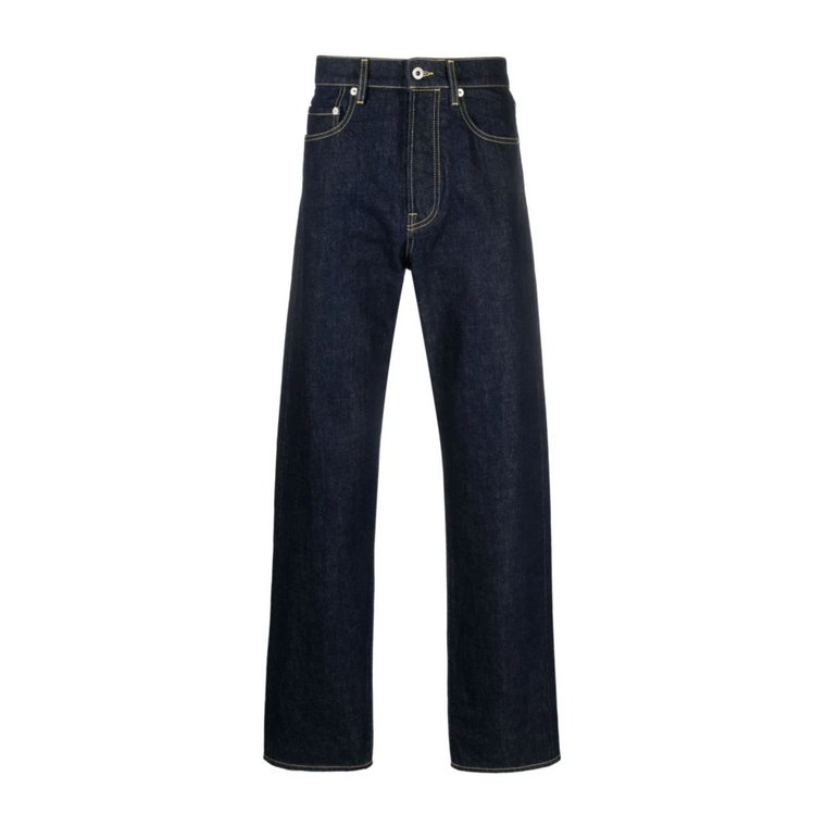 Indigo Straight-Leg Jeans Kenzo