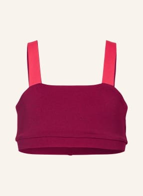 Mymarini Góra Od Bikini Bustier Easytop Dwustronna Z Ochroną Uv 50+ pink