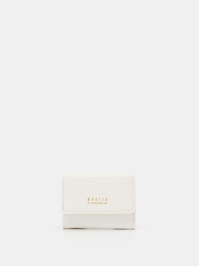 Mohito - Mały biały portfel - biały