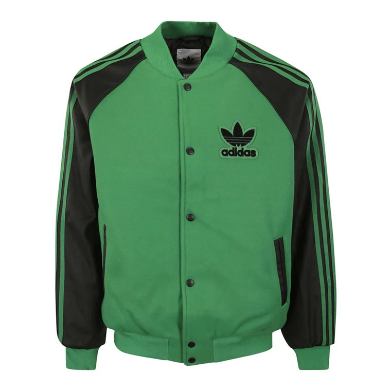 Kurtka Bomberka Varsity Green/Black dla Mężczyzn Adidas Originals