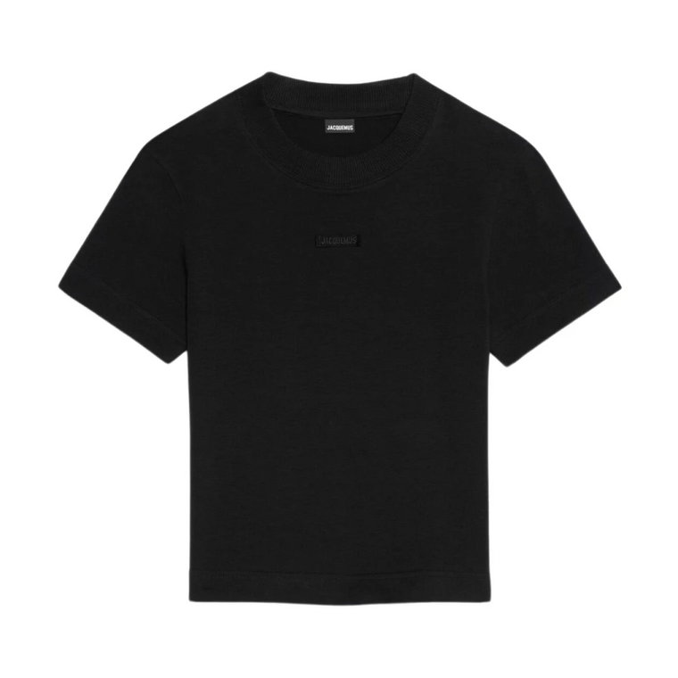 Długi Rękaw Patch Logo T-Shirt Jacquemus