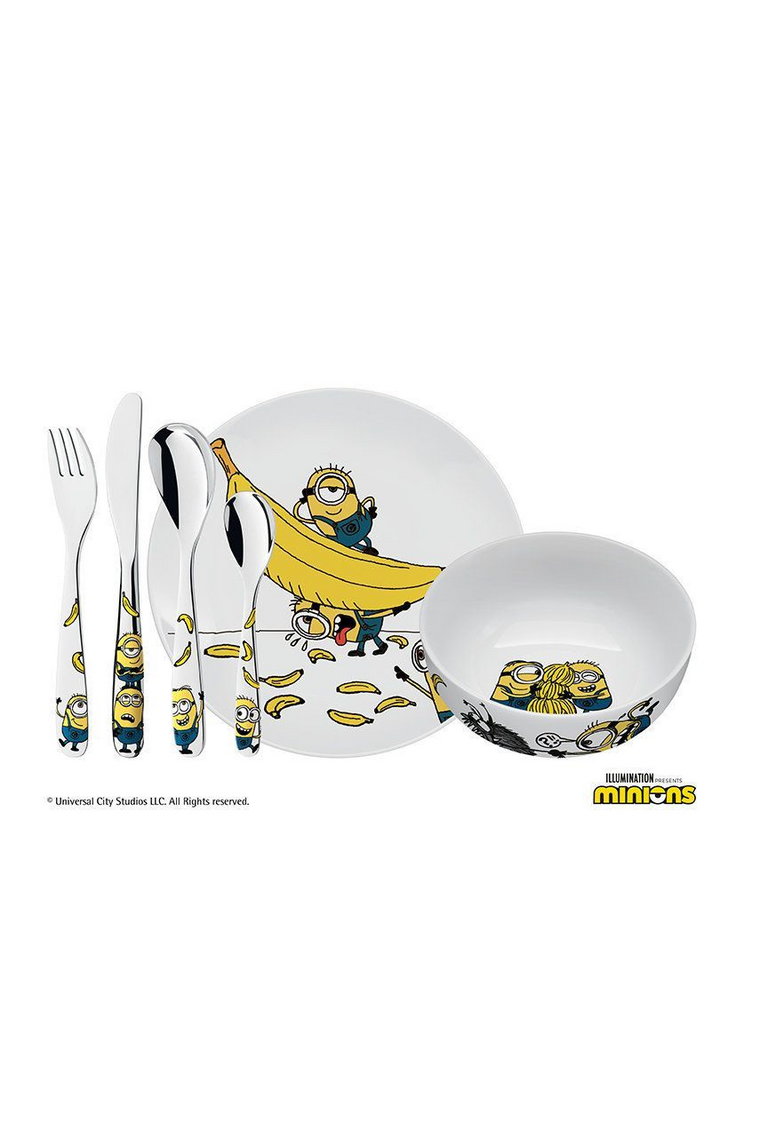 WMF zestaw obiadowy dla dzieci Minionki (6-pack)