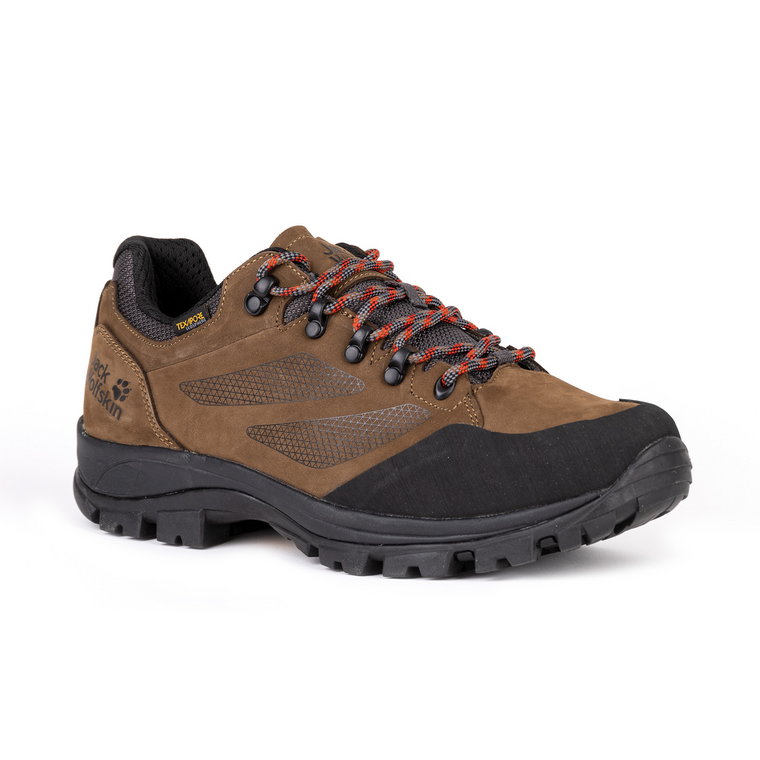 Męskie buty trekkingowe REBELLION TEXAPORE LOW M brown / phantom - 40,5