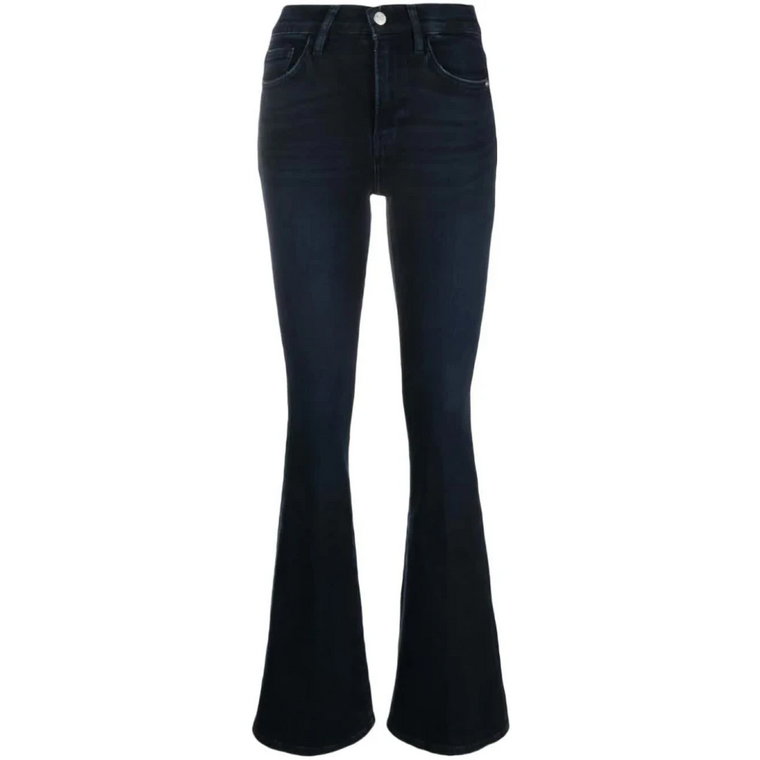 Indigo High Flare Jeans Frame