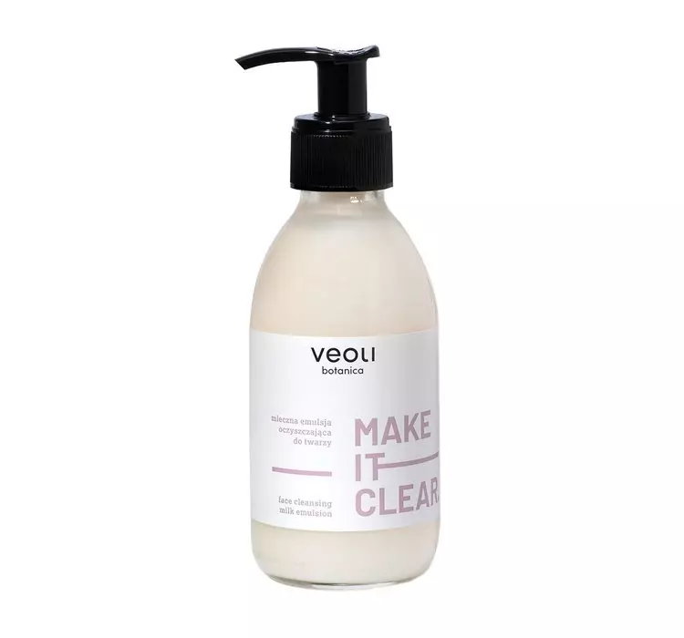 VEOLI BOTANICA MAKE IT CLEAR MLECZNA EMULSJA OCZYSZCZAJĄCA DO TWARZY 200ML