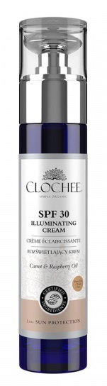 Clochee - Rozświetlający krem SPF30 50ml