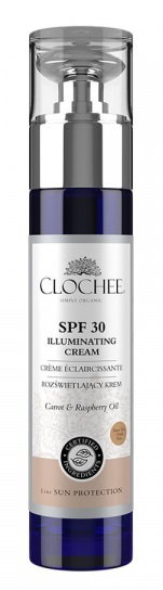 Clochee Simply Organic Rozświetlający krem SPF 30