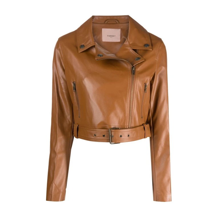 Leather Jackets Twinset