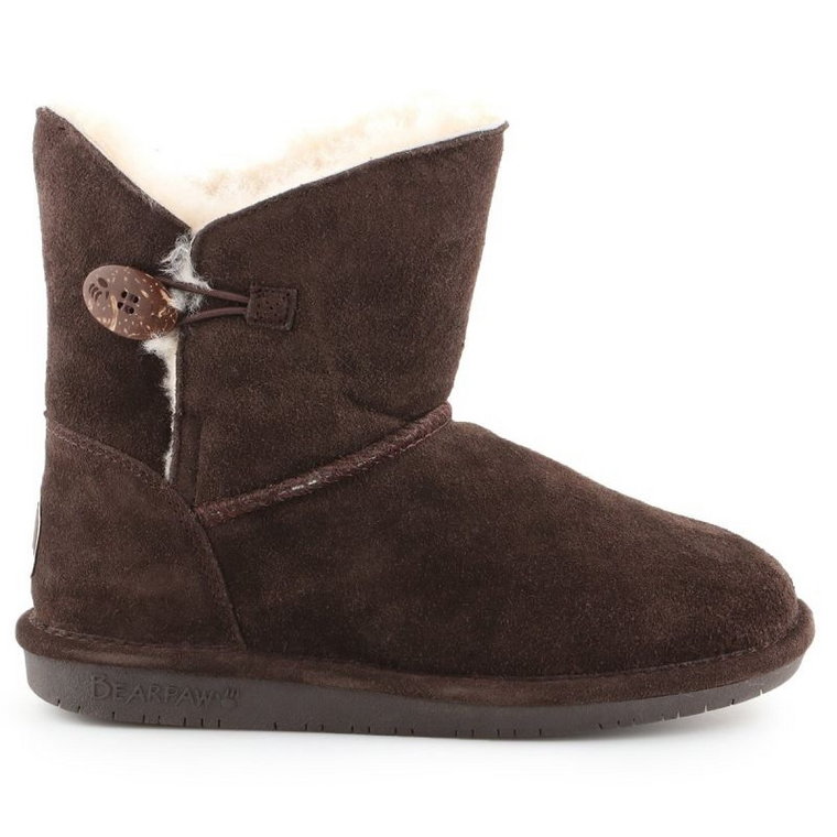 Buty zimowe Bearpaw Rosie W 1653W-205 Chocolate Ii brązowe