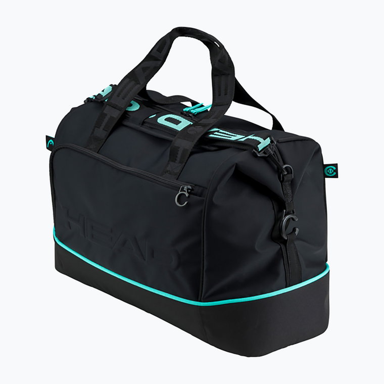 Torba tenisowa damska HEAD Coco Court 35 l black/mint | WYSYŁKA W 24H | 30 DNI NA ZWROT