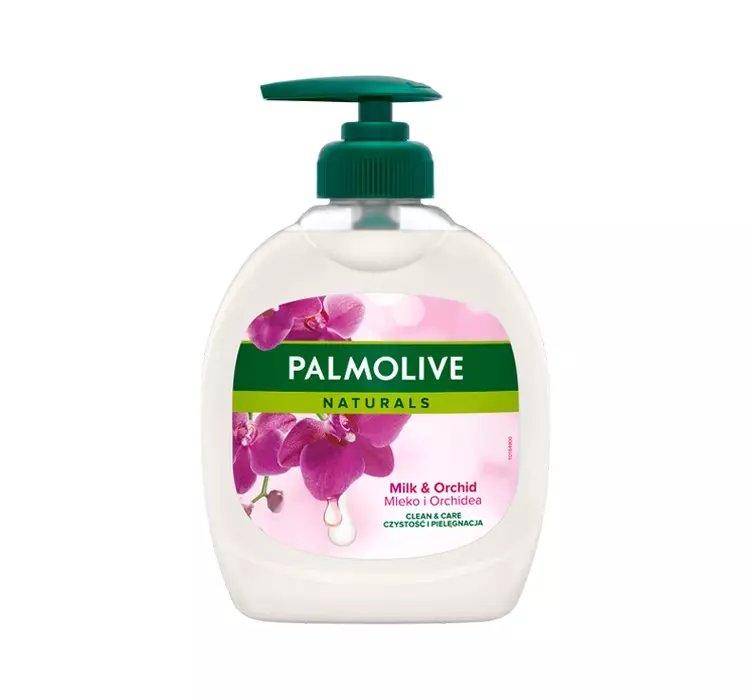 PALMOLIVE NATURALS CLEAN & CARE MILK & ORCHID MYDŁO W PŁYNIE DO RĄK 300ML