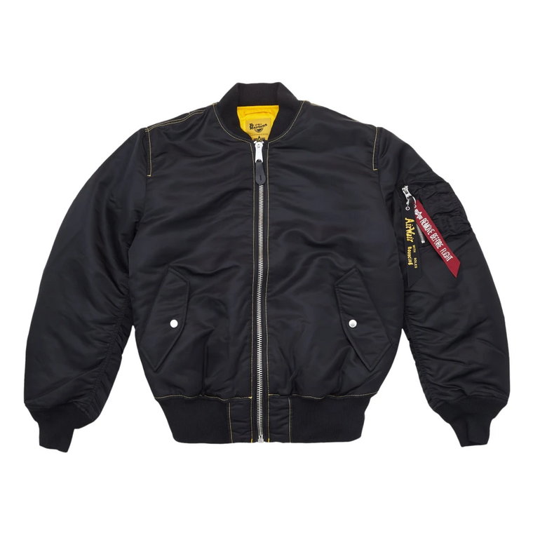 Ma-1 x Dr. Martens Nero Bomber Alpha Industries