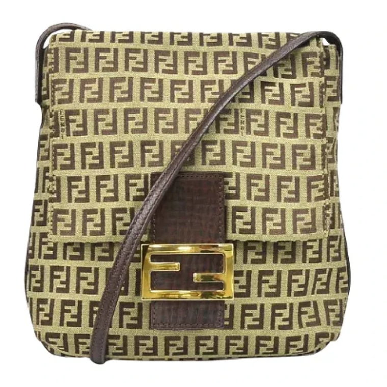 Pre-owned Canvas shoppers Fendi Vintage