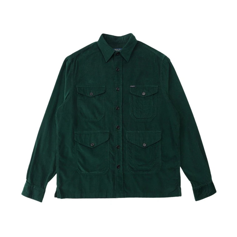 Zielona Corduroy Field Overshirt Polo Ralph Lauren