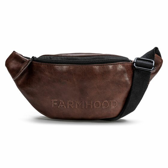 Farmhood Memphis Saszetka Skórzany 34 cm dark brown