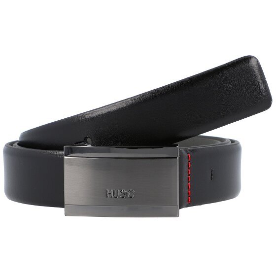 Hugo Gexter Belt Leather black 85 cm