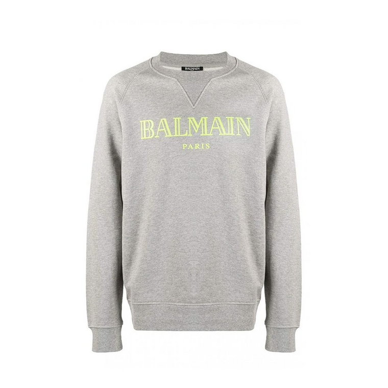 Oversized Logo Crewneck Sweatshirt Balmain