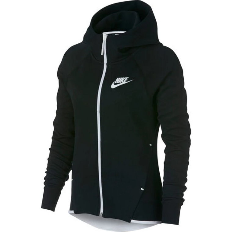 Czarna kurtka treningowa z Tech Fleece dla kobiet Nike