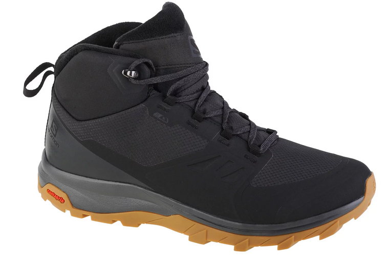 Salomon Outsnap CSWP 409220, Męskie, Czarne, buty trekkingowe, tkanina, rozmiar: 41 1/3