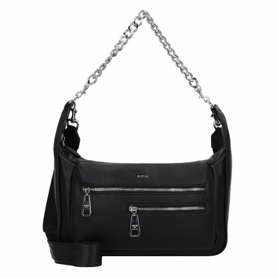 Replay Torba na ramię 32 cm black