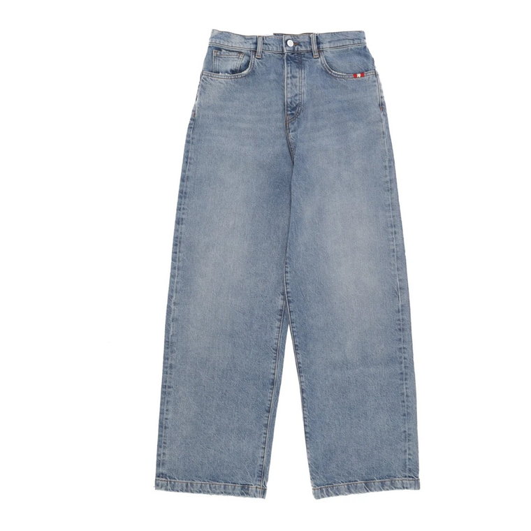 Szerokie Jeansy Sand Stone Denim Amish