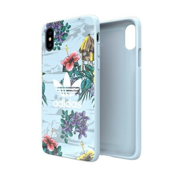 Adidas OR SnapCase Floral iPhone X/Xs 32139 szary/grey CJ8322