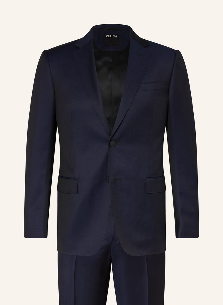 Zegna Garnitur Tailored Fit blau