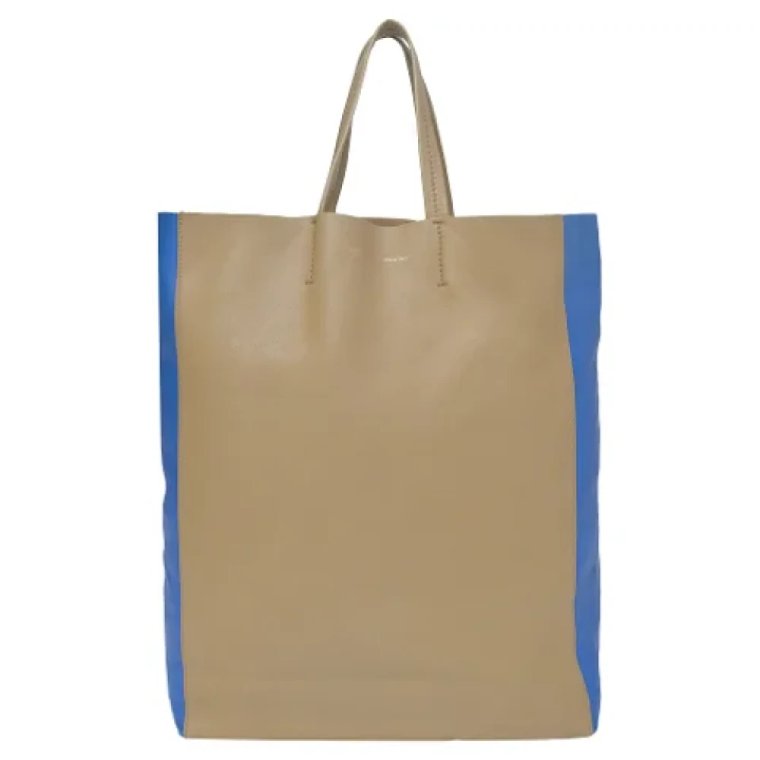 Pre-owned Leather totes Celine Vintage