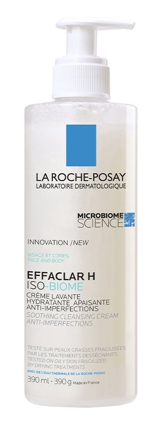 La Roche-Posay Effaclar H Iso-Biome - Krem myjący 390ml