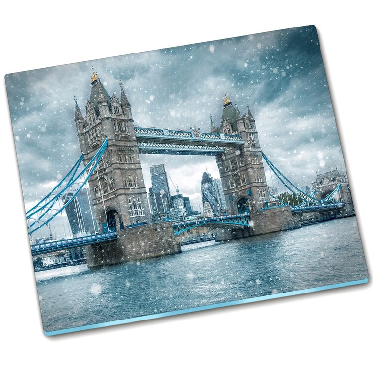 Deska do krojenia Tower Bridge Londyn - 60x52 cm